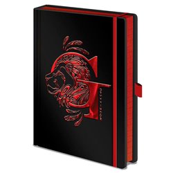 Cuaderno A5 premium Gryffindor Harry Potter