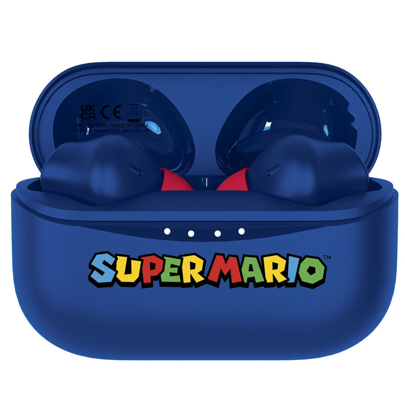 Auriculares inalambricos Blue Super Mario Nintendo