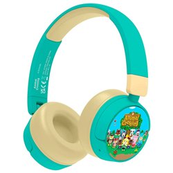 Auriculares inalambricos infantiles Animal Crossing