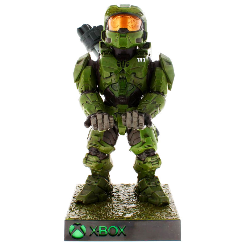 Cable Guy soporte sujecion figura Master Chief Halo Infinite con luz 21cm