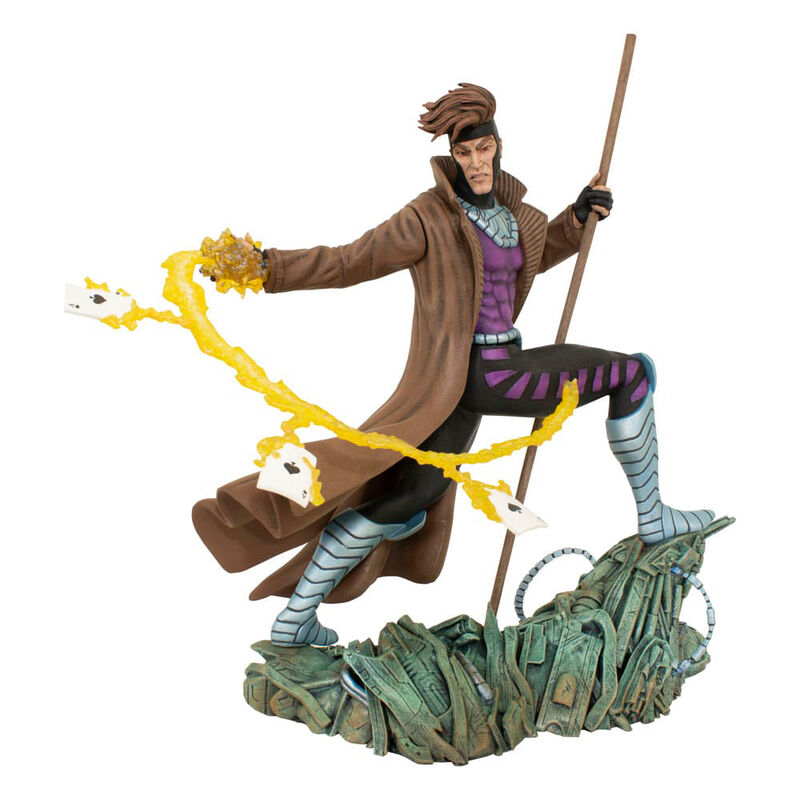 Estatua Gambit Marvel Comic Gallery 25cm