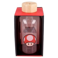 Botella cristal Super Mario Bros Nintendo 620ml