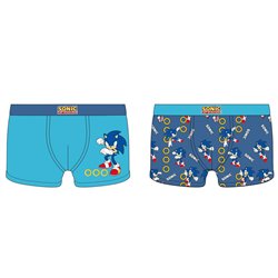 Set 2 calzoncillos boxer Sonic the Hedgehog infantil surtido