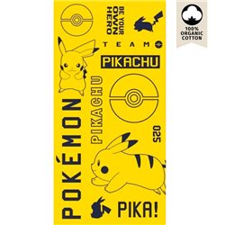 Toalla Pikachu Pokemon algodon