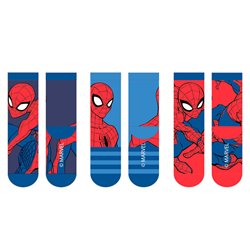 Set 3 calcetines Spiderman Marvel infantil surtido