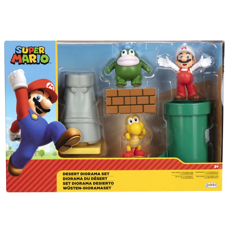 Blister diorama Desert Super Mario Bros 6cm