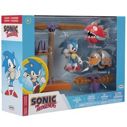 Blister diorama Sonic The Hedgehog 6cm