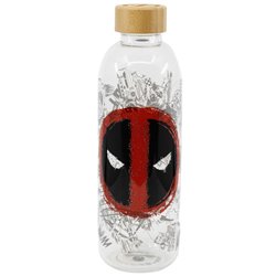 Botella cristal Deadpool Marvel 1030ml