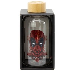 Botella cristal Deadpool Marvel 620ml