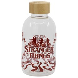 Botella cristal Stranger Things 620ml