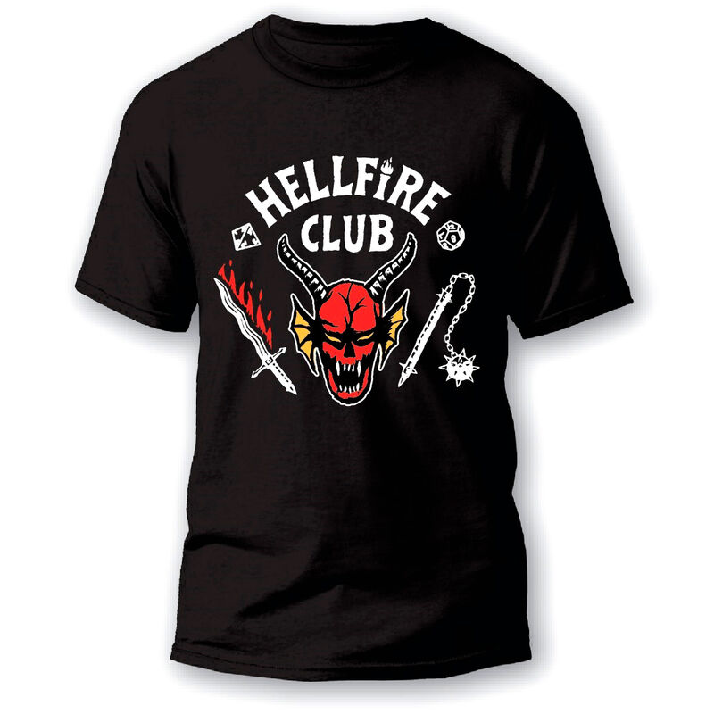 Camiseta Hellfire Club Stranger Things adulto