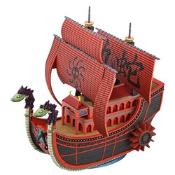 Figura Model Kit Nine Snake Kuja Pirate Ship One Piece 15cm