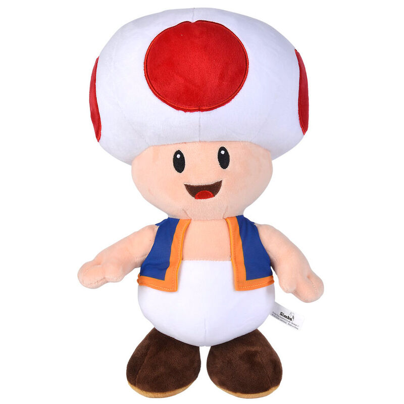 Peluche Toad Super Mario Bros 40cm