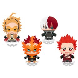 Expositor 18 peluches Tomonui World Heroes Mission My Hero Academia 12cm surtido