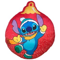 Cojin 3D Stitch Navidad Disney