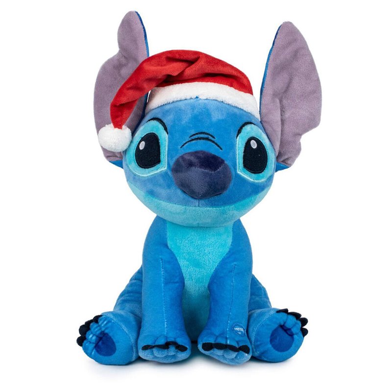 Peluche Stitch Christmas Disney soft sonido 26cm