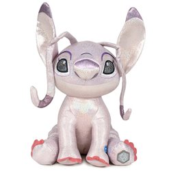 Peluche Angel Stitch Glitter 100th Anniversary Disney 28cm