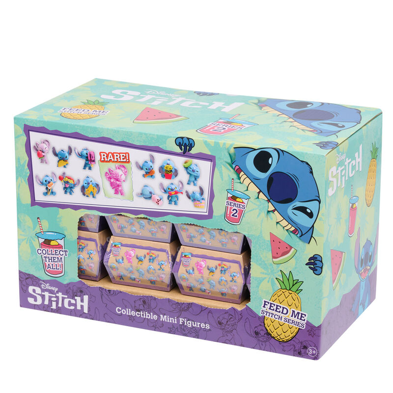 Figura Stitch Burguer Disney 5cm surtido