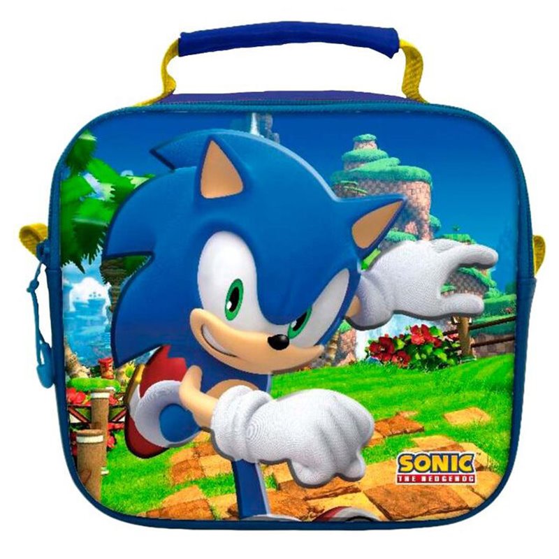 Mochila portameriendas 3D Sonic the Heghehog 22cm