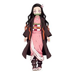 Lampara neon Nezuko Kamado Demon Slayer Kimetsu no Yaiba 40cm