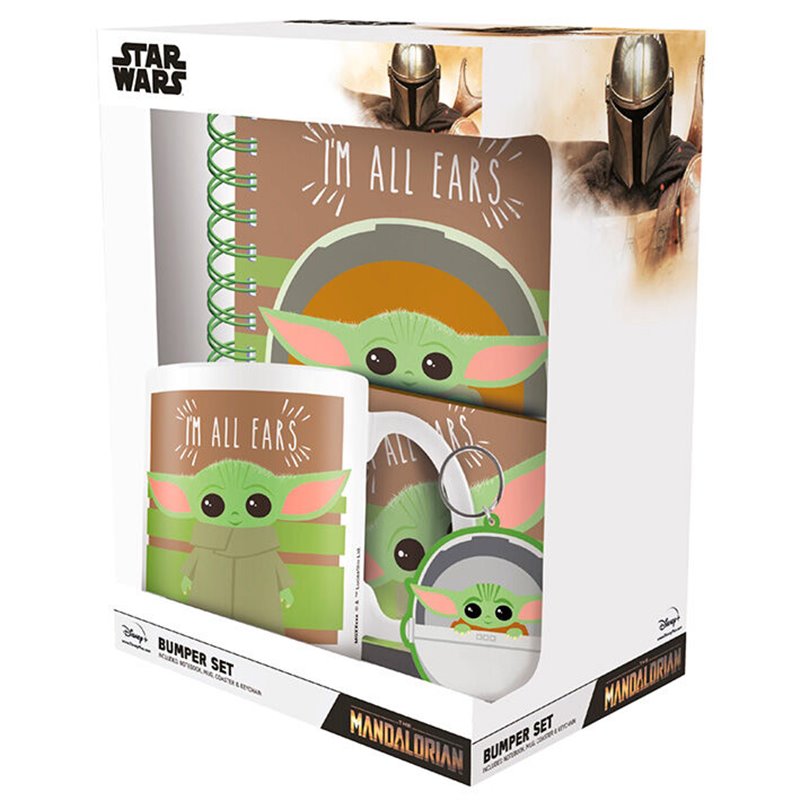 Set regalo Im All Ears Yoda the Child The Mandalorian Star Wars