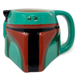 Taza 3D Boba Fett The Mandalorian Star Wars