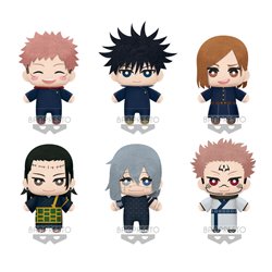 Expositor 9 peluches Tomonui Series 3 Jujutsu Kaisen 15cm surtido