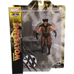 Figura Lobezno desenmascarado Marvel Select 18cm