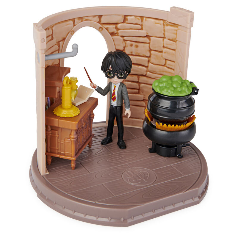 Diorama Magical Minis Aula de Pociones Harry Harry Potter Wizarding World