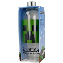 Botella cristal minecraft 1030ml