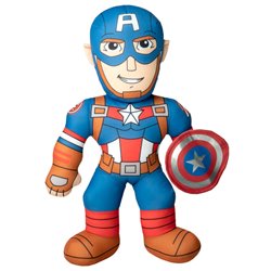 Peluche Capitan America Marvel 38cm sonido