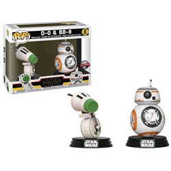 Blister 2 figuras POP Star Wars D-O and BB-8 Exclusive