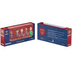 Blister 5 figuras Minix FC Barcelona 7cm