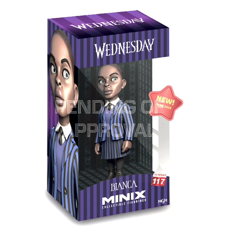 Figura Minix Bianca Addams Wednesday 12cm