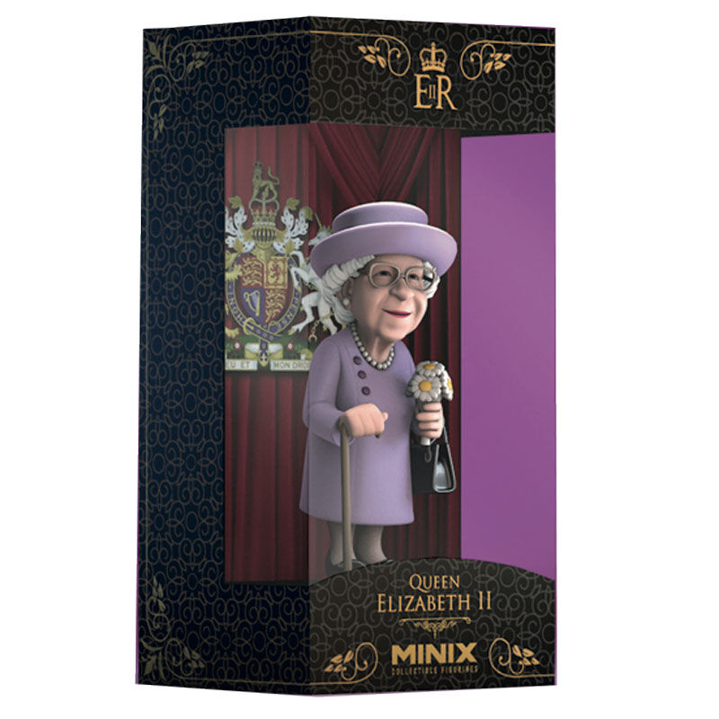 Figura Minix Reina Isabel II 12cm