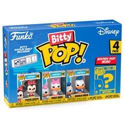 Blister 4 figuras Bitty POP Disney Minnie