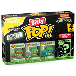 Blister 4 figuras Bitty POP Tortugas Ninja Blit