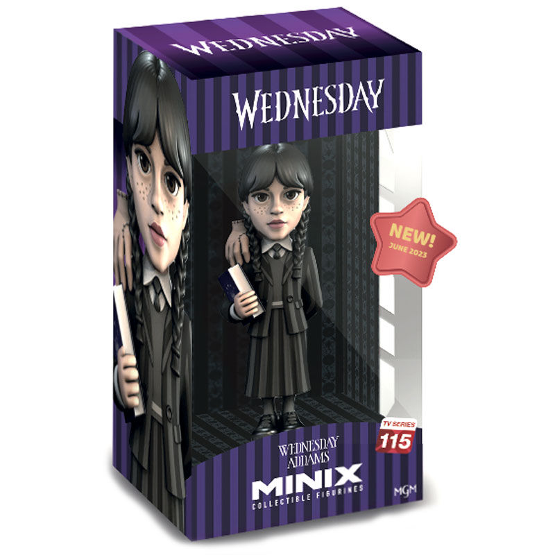 Figura Minix Miercoles y Cosa Wednesday 12cm