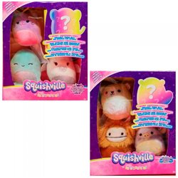 Blister peluches Squishmallows 5cm surtido