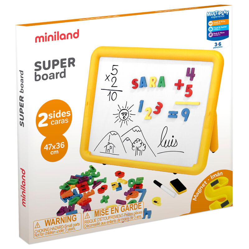 Pizarra Super Board 2 Caras Metalicas