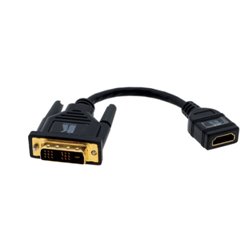 Kramer Electronics DVI-D (M) - HDMI (F) Negro