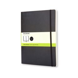 LIBRETA CLASICA TAPA BLANDA NEGRA XL (19X25CM) LISA MOLESKINE QP623