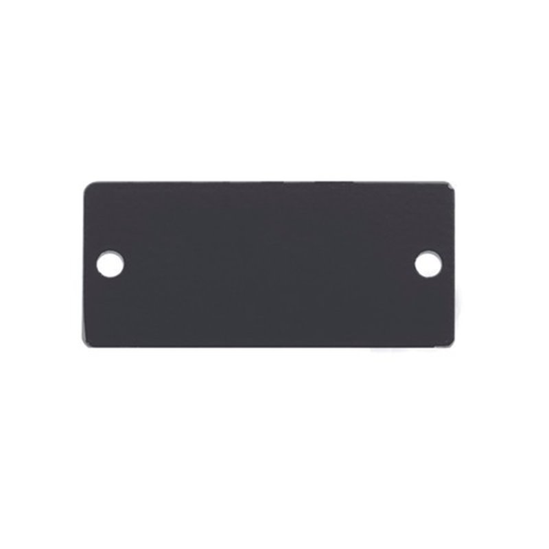 Kramer Electronics W-BLANK(B) placa de pared y cubierta de interruptor Negro