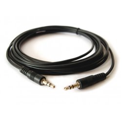 Kramer Electronics C-A35M/A35M-35 cable de audio 10,7 m 3,5mm Negro