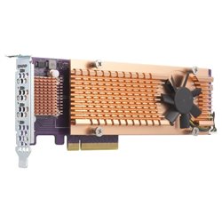 QNAP QM2-4P-384 tarjeta y adaptador de interfaz PCIe Interno