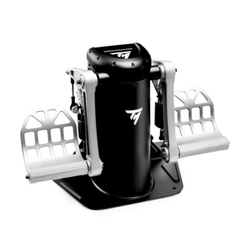 Thrustmaster TPR Rudder Negro, Plata USB Simulador de Vuelo Analógico PC