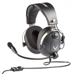 Thrustmaster T.Flight U.S. Air Force Edition Auriculares Diadema Conector de 3,5 mm Negro