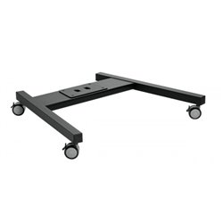 VOGELS PFT 8520 BASE DE TROLLEY NEGRA