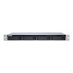 QNAP TS-431XeU Alpine AL-314 Ethernet Bastidor (1U) Negro, Acero inoxidable NAS