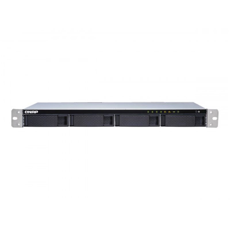 QNAP TS-431XeU Alpine AL-314 Ethernet Bastidor (1U) Negro, Acero inoxidable NAS